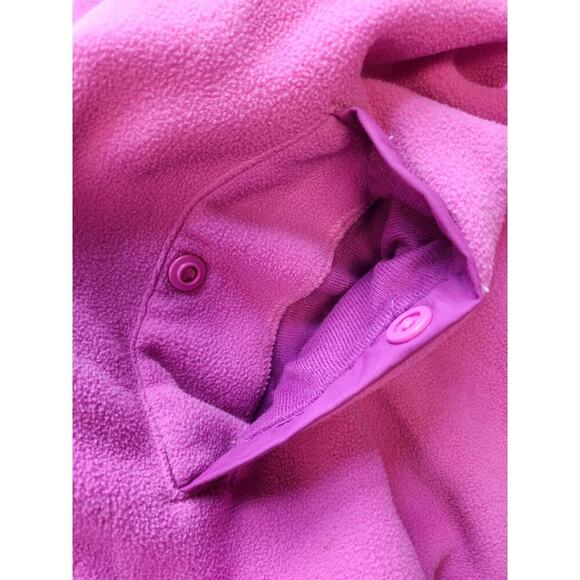 NWOT Columbia Women's Fleece Snap Pullover Pink L - Picture 4 of 7